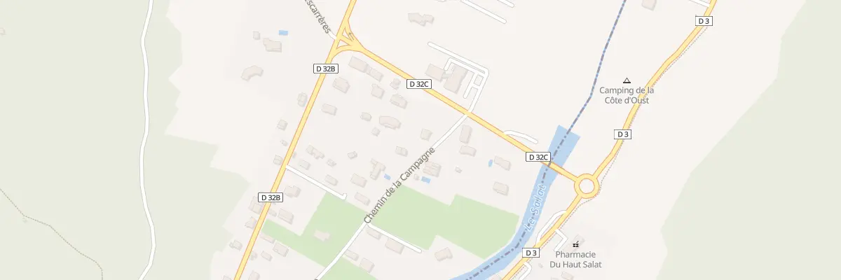 Plan du 5693 Che de la Campagne à Seix