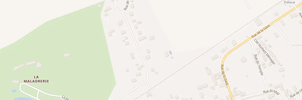 Plan du 20 Rue du Plessis à Fréteval