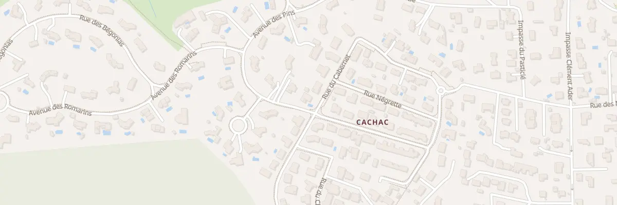 Plan du 17 Rue du Cabernet à Fonsorbes