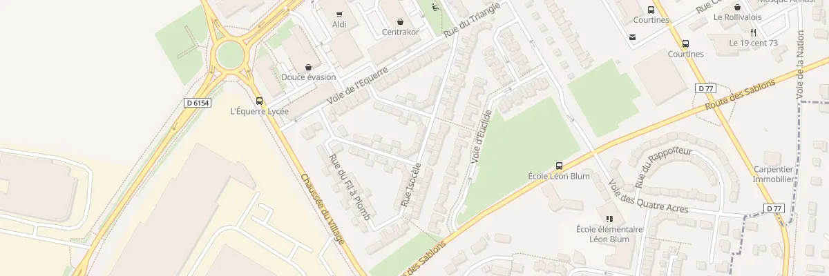 Plan du 10 Rue Isocèle à Val-de-Reuil