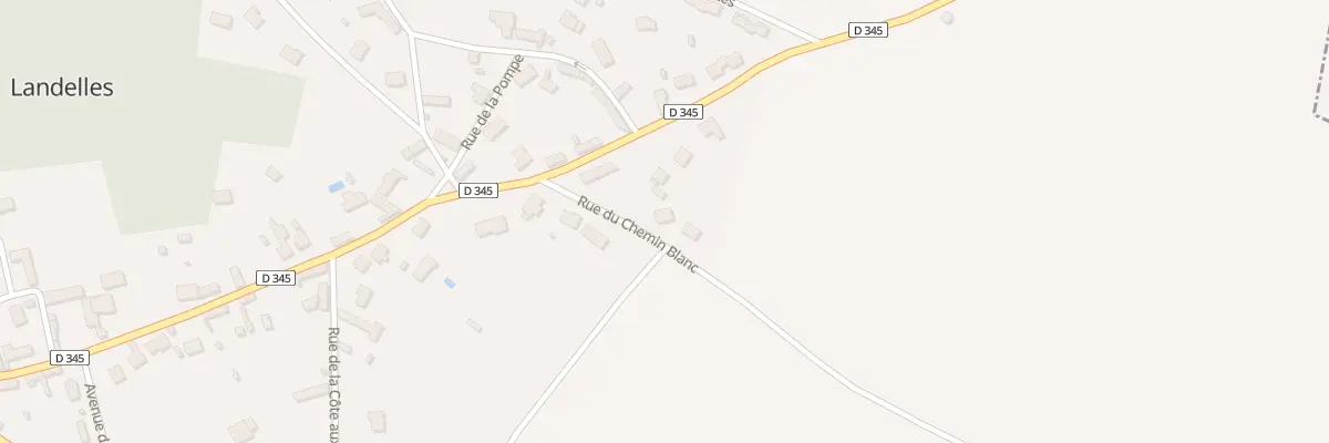 Plan du 2 Rue du Chemin Blanc à Landelles