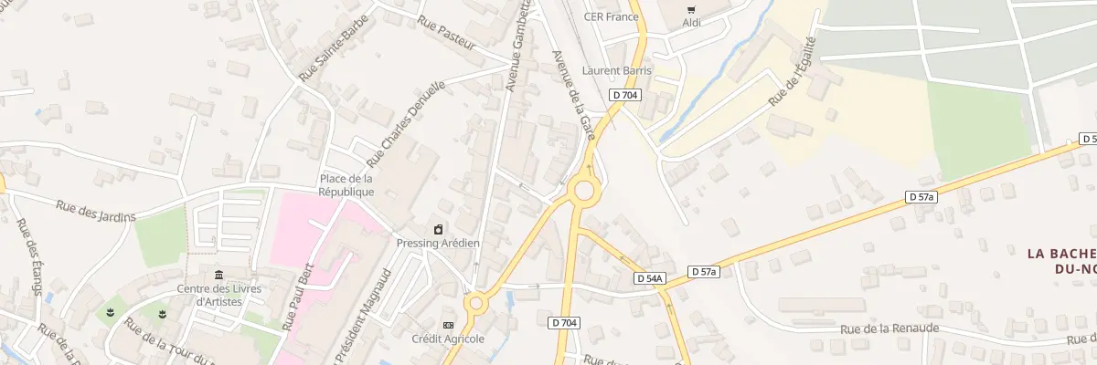 Plan du 12 Bd de l’Hôtel de Ville à Saint-Yrieix-la-Perche