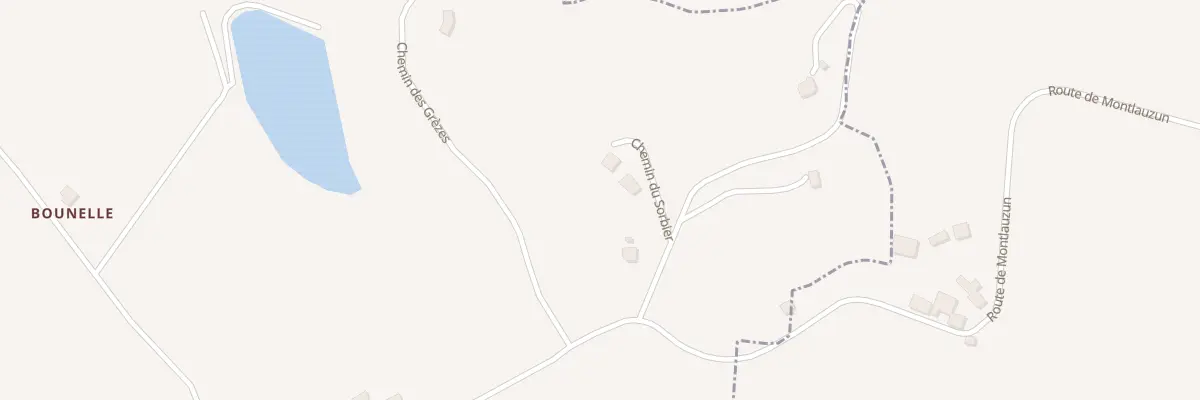 Plan du 5346F Le Sorbier à Montlauzun