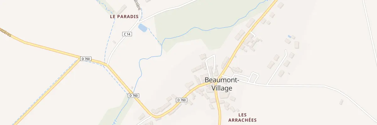 Plan du 3 Imp de l’Olivet à Beaumont-Village