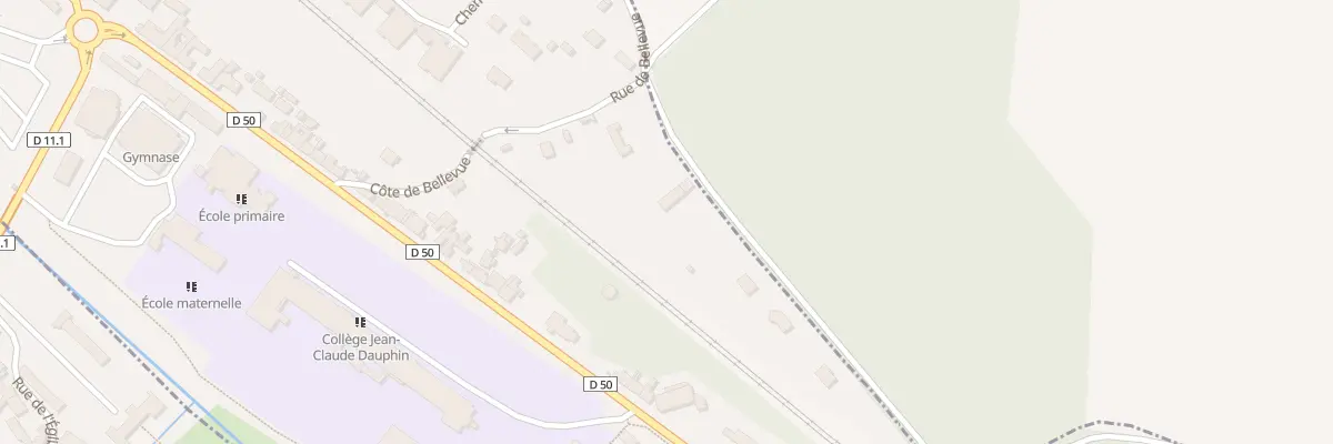 Plan du 16 Rue de Bellevue à Nonancourt