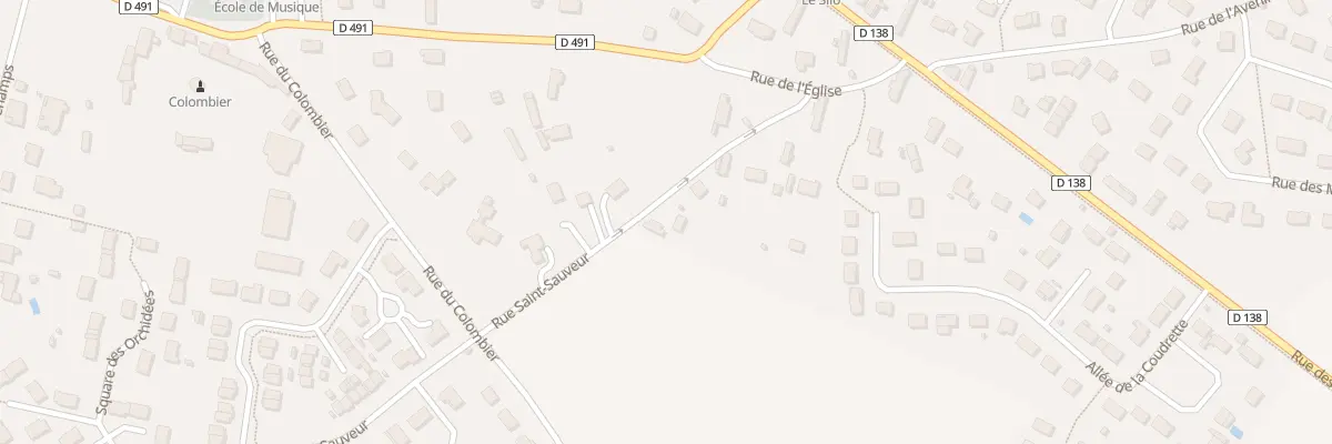 Plan du 155 Rue Saint Sauveur à Boos