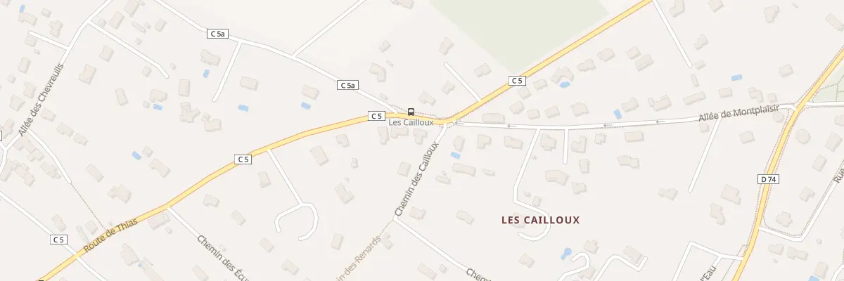 Plan du 36 Che des Cailloux à Isle