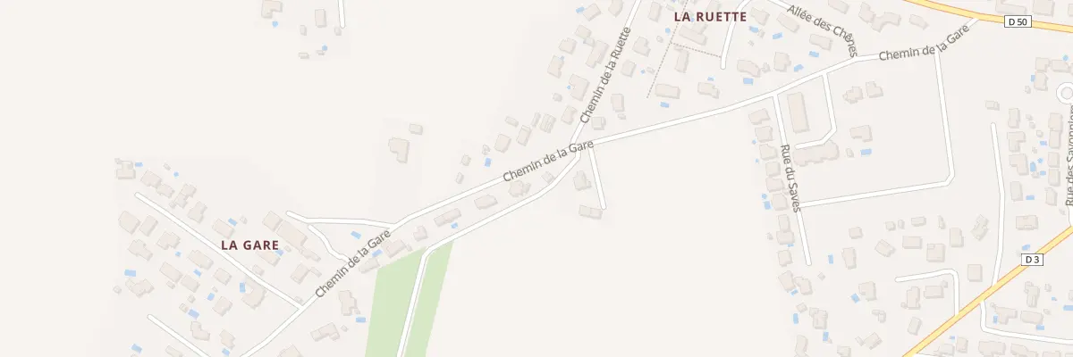 Plan du 455 Che de la Gare à Cazaunous