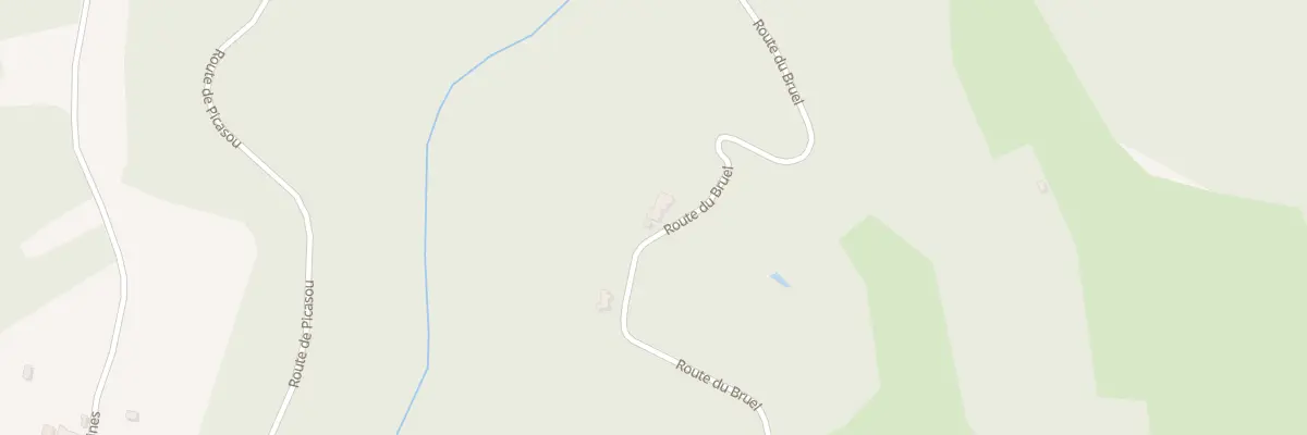 Plan du 5487F Bruel Bas à Carnac-Rouffiac