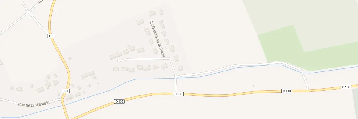 Plan du 4 Le Dessus de la Buche à Villefrancœur