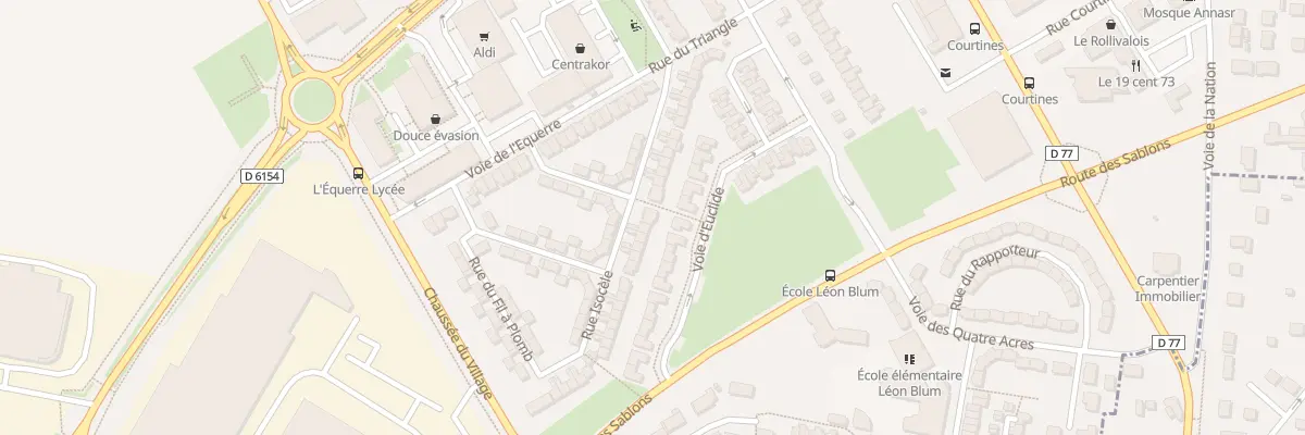 Plan du 27 Rue Isocèle à Val-de-Reuil