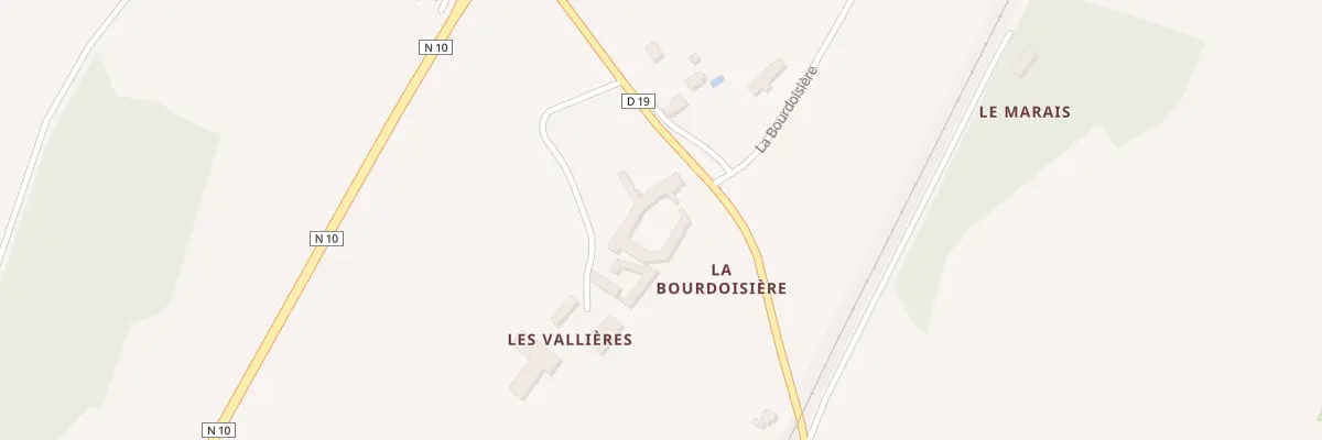Plan du 3 La Bourdoisiere à Saint-Hilaire-la-Gravelle