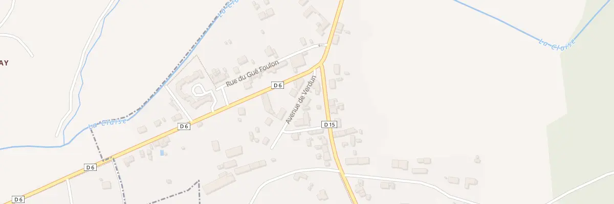 Plan du 3 Av de Verdun à Mézières-en-Brenne