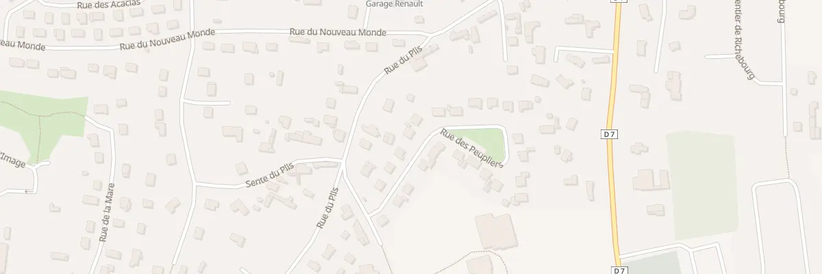 Plan du 7 Rue des Peupliers à Saint-Jacques-sur-Darnétal