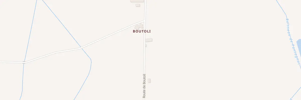 Plan du 1165 Rte de Boutoli à Montech