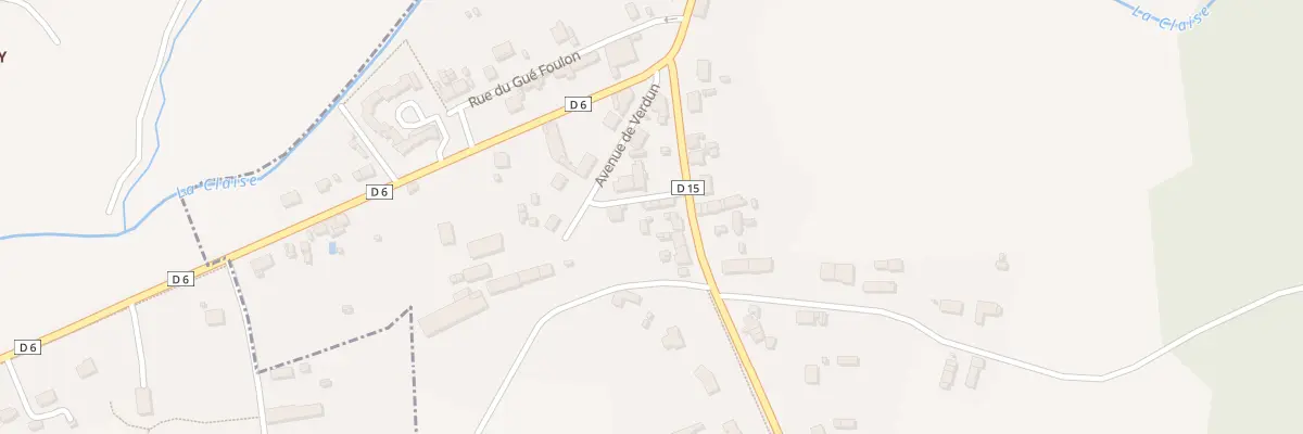 Plan du 2 Rue de la Gare à Mézières-en-Brenne