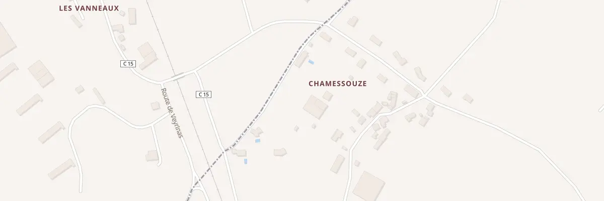 Plan du 18 Chamessouze à Janailhac