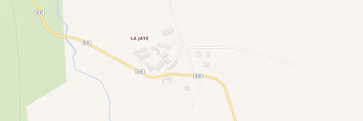 Plan du 6 La Jaye à Nexon