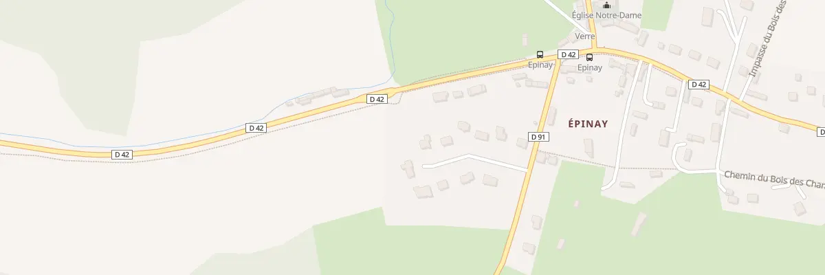 Plan du 108 All du Clos des Chartreux à Saint-Aubin-Épinay