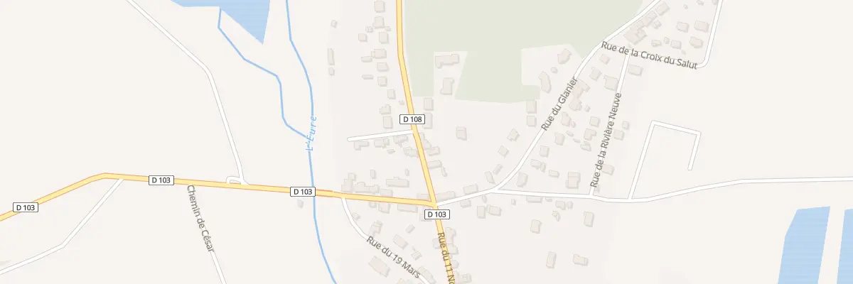 Plan du 6 Rue du Moulin à Tan à Chuisnes