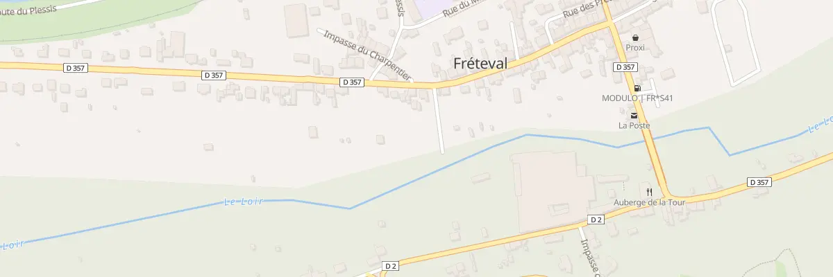 Plan du 3 Rue Auguste Moreau à Fréteval