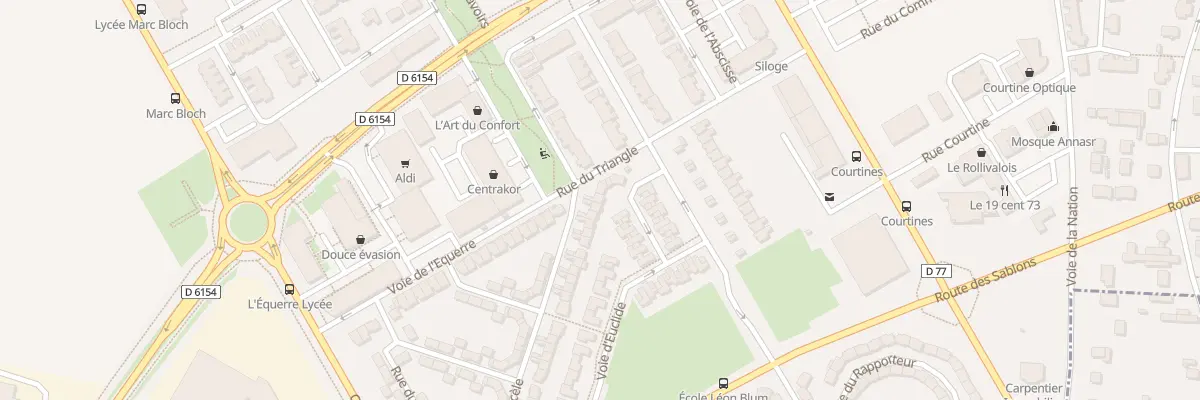 Plan du 1 Rue Isocèle à Val-de-Reuil