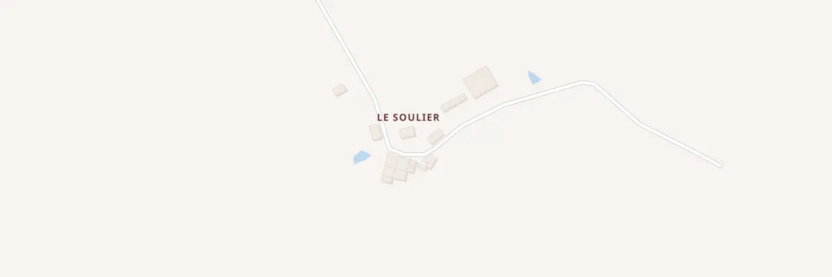 Plan du 5554 Le Soulier à Magnac-Laval