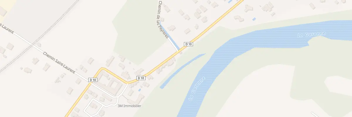 Plan du 40 Av Aristide Briand à Carbonne