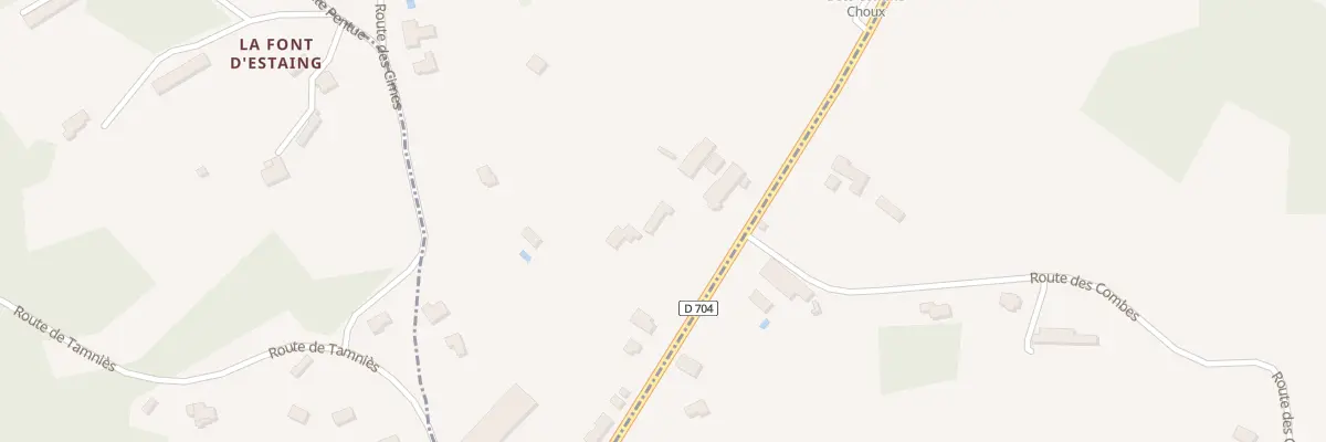 Plan du 2805 Rte d’Alsace à Marcillac-Saint-Quentin