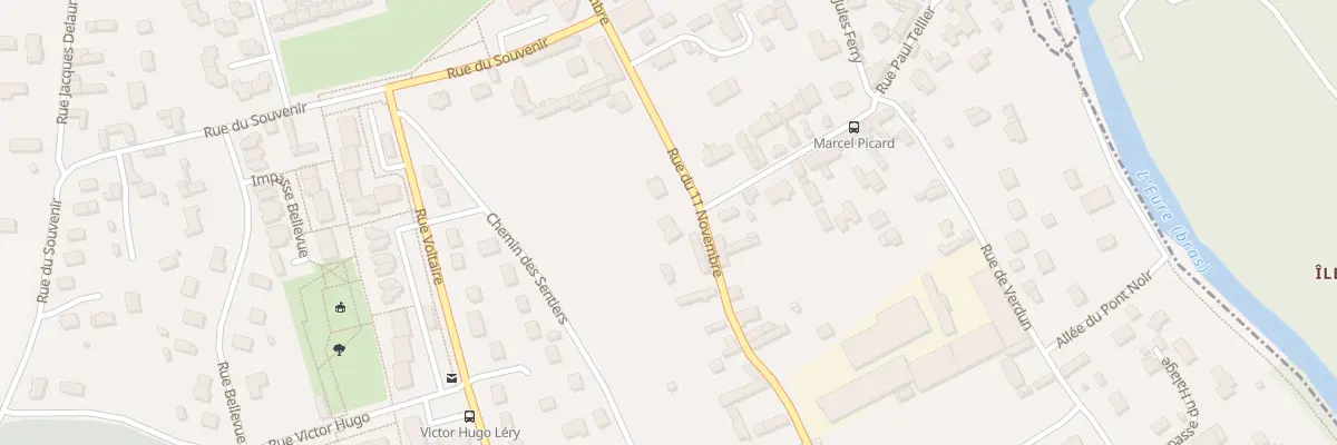 Plan du 41 Rue du Onze Novembre à Léry