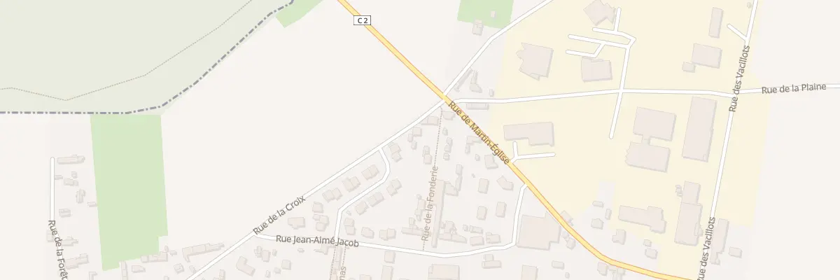 Plan du 396 Rue de la Croix à Saint-Nicolas-d’Aliermont