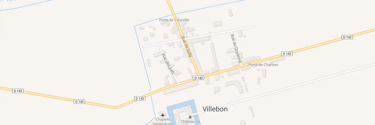 Plan du 1 Rue Sully à Villebon