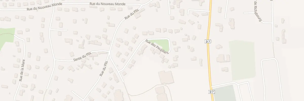 Plan du 12 Rue des Peupliers à Saint-Jacques-sur-Darnétal