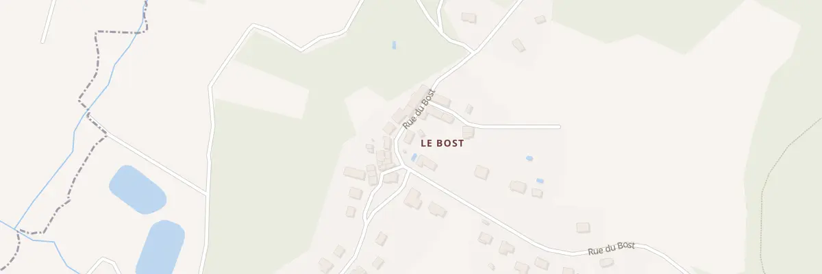 Plan du 34 Rue le Bost à Couzeix