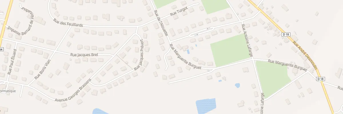 Plan du 1 Rue Eugène Leroy à Saint-Yrieix-la-Perche