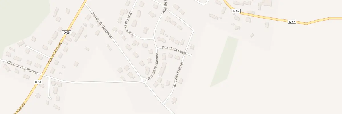 Plan du 2 Rue de la Bove à Huest
