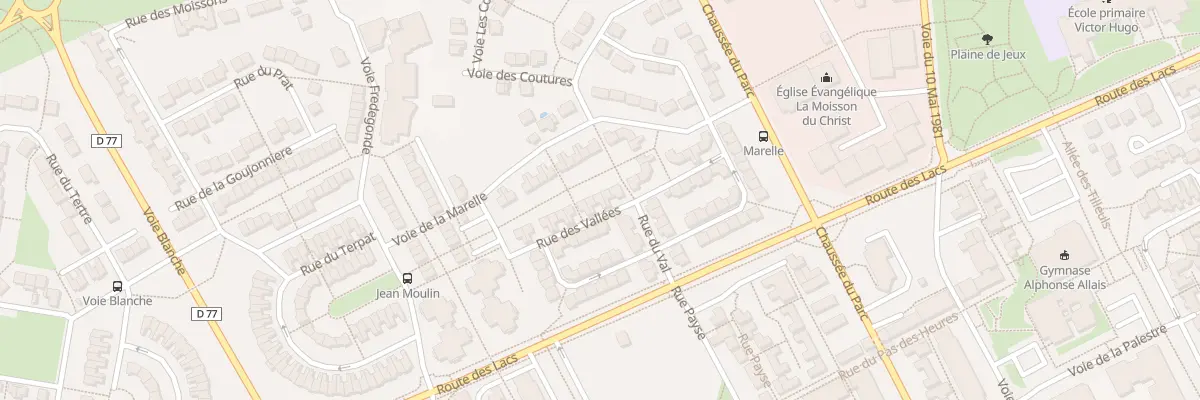Plan du 17 Rue des Vallées à Val-de-Reuil