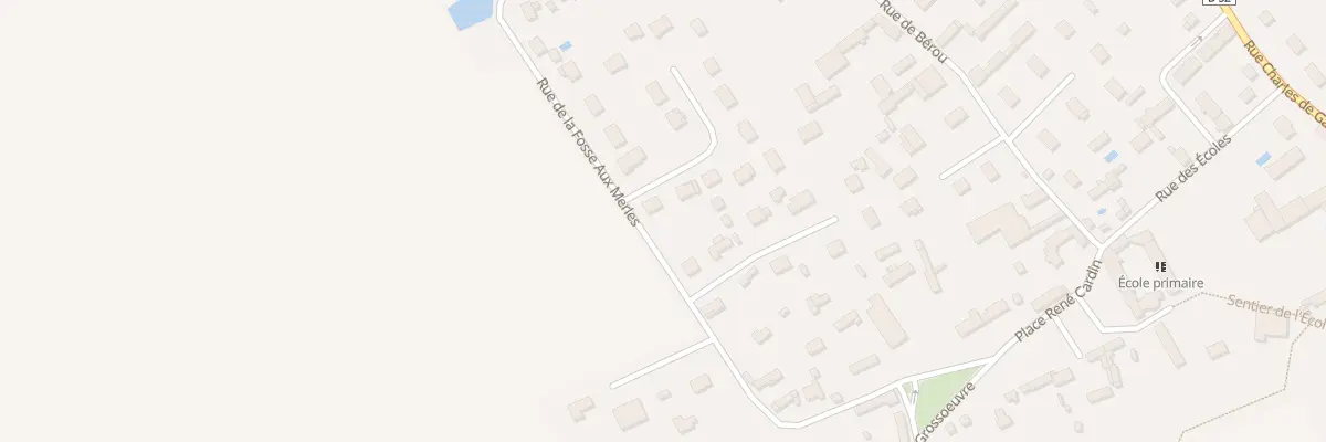 Plan du 15 Rue de la Fosse aux Merles à Prey