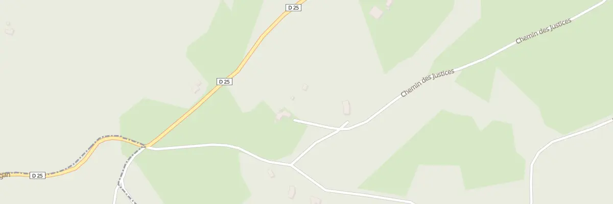 Plan du 5245 Les Justices à Cazals