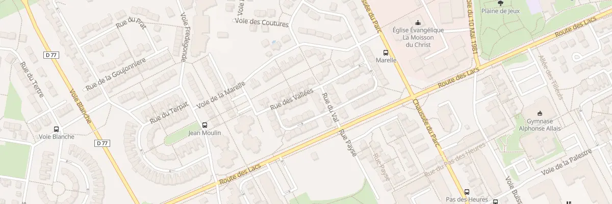 Plan du 10 Rue des Vallées à Val-de-Reuil