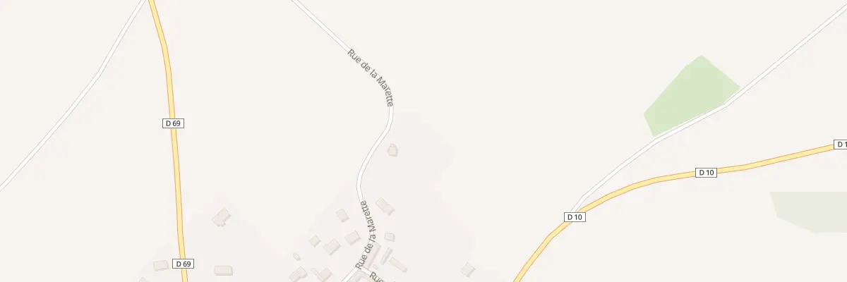 Plan du 18 Rue de la Marette à Irreville