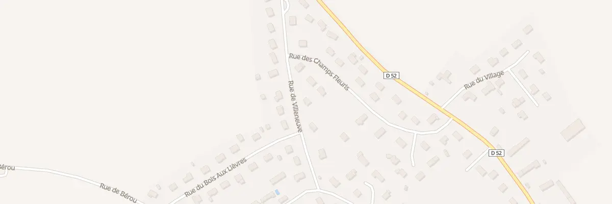 Plan du 5 Rue de Villeneuve à Prey