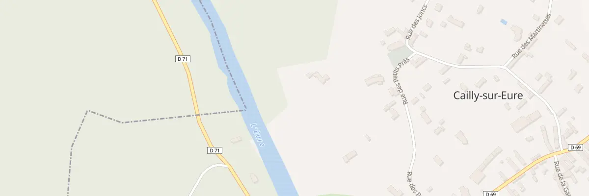 Plan du 2 Rue des Petits Prés à Cailly-sur-Eure