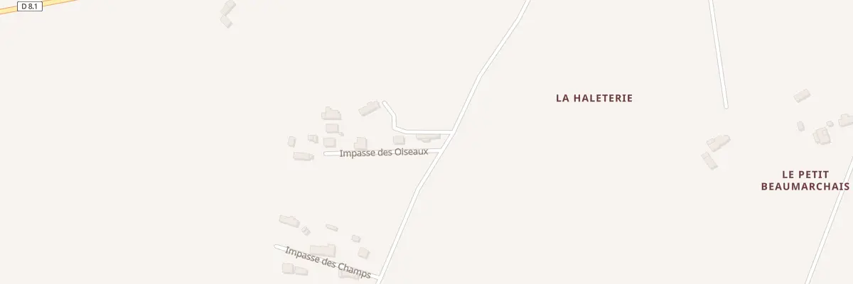Plan du 3 Imp des Oiseaux à Cloyes-les-Trois-Rivières