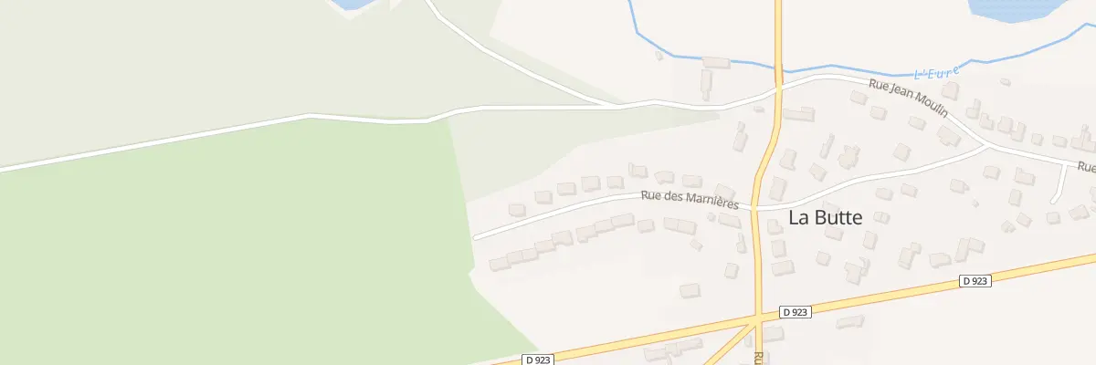 Plan du 16 Rue des Marnieres à Chuisnes
