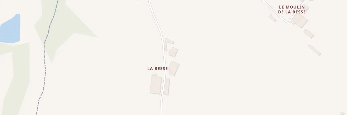 Plan du 27 La Besse à Teillots