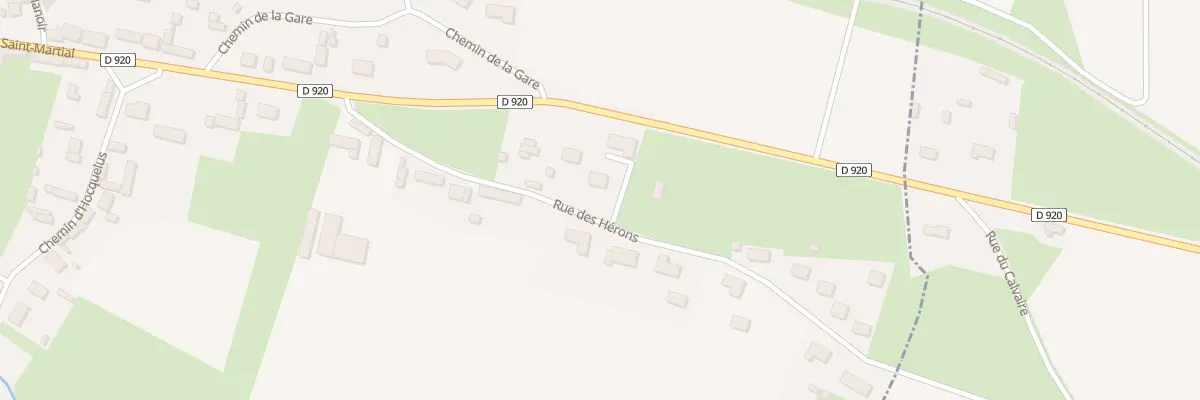 Plan du 5 Rue des Hérons à Sauchay