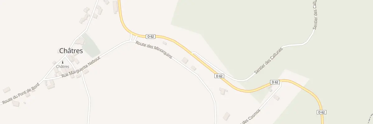 Plan du 73A Les Grands Bois à Châtres