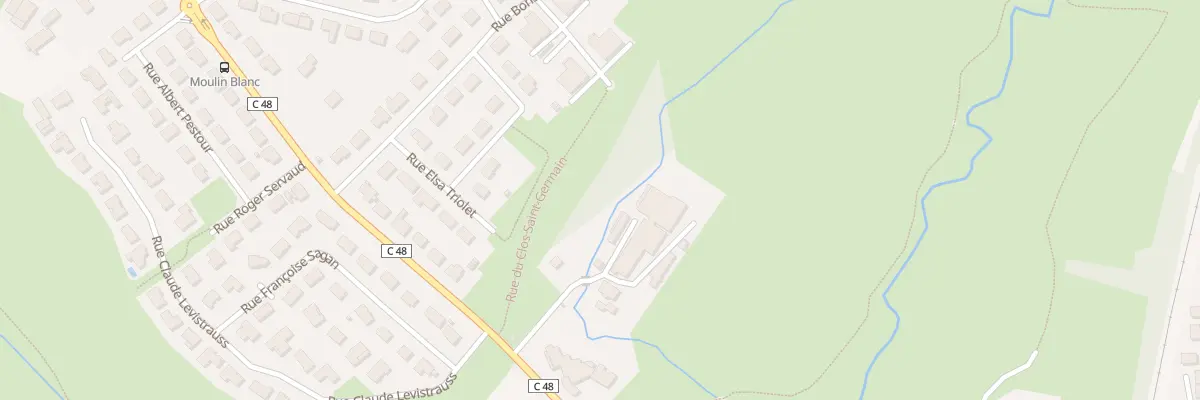 Plan du 28 Rue du Mas Loge à Limoges