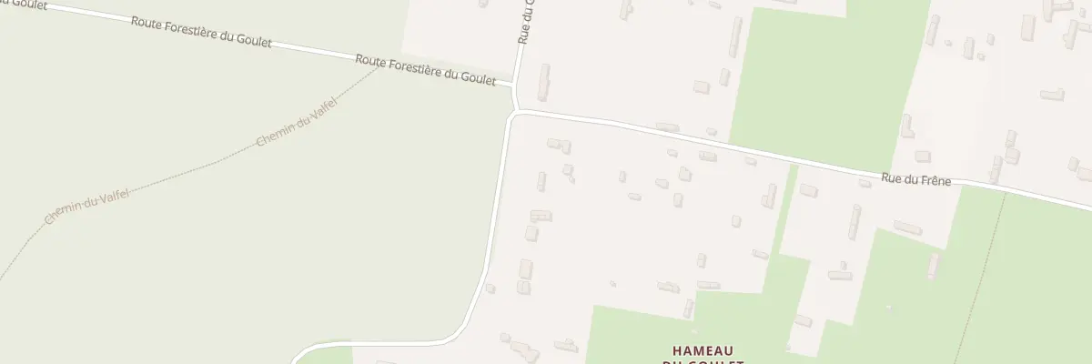 Plan du 1596 Rue du Goulet aux Grandes-Ventes